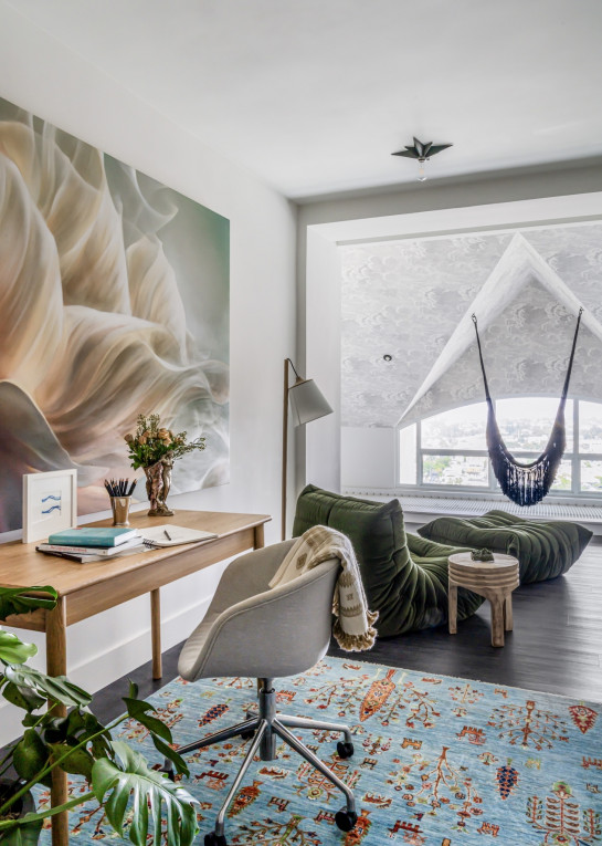 home-office-desk-desgn-colorful-area-rug